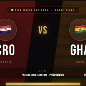 Croatia vs Ghana Tickets