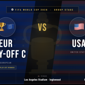 European Play-Off C 🏆🇪🇺 vs USA 🇺🇸