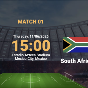 Mexico Vs South Africa Tickets