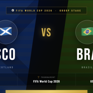 Scotland 🏴󠁧󠁢󠁳󠁣󠁴󠁿 vs Brazil 🇧🇷 Tickets